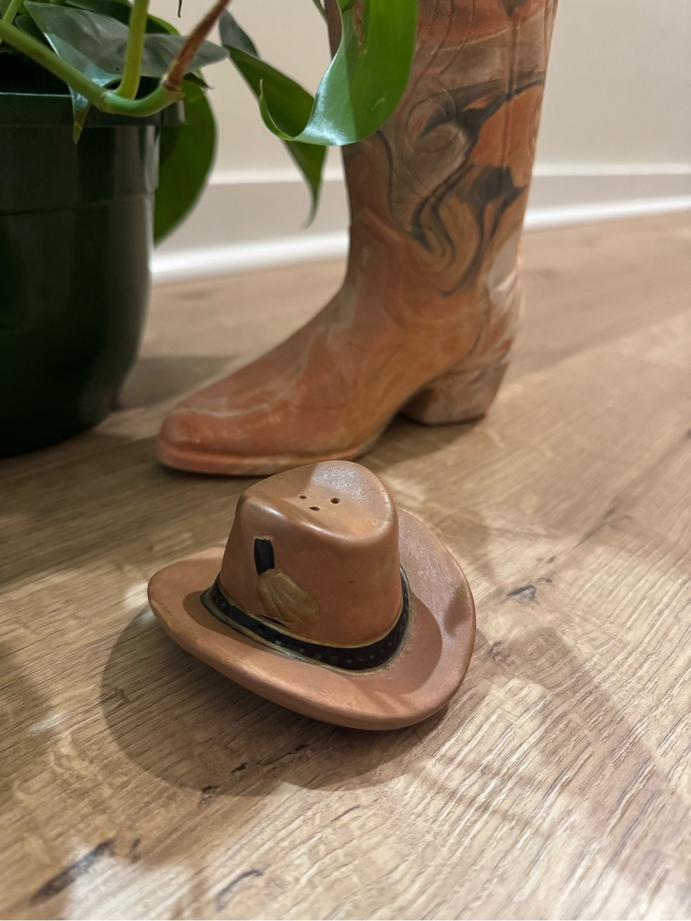 Cowboy Hat Salt Shaker